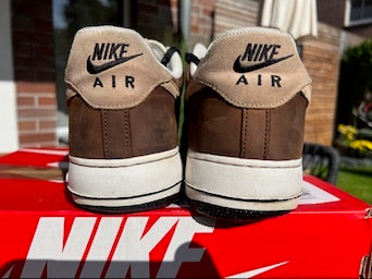 Nike Sneaker Air Force 1 Low 07 Mokkabraun ·Gr 46· Herren Retro Originals Streetwear