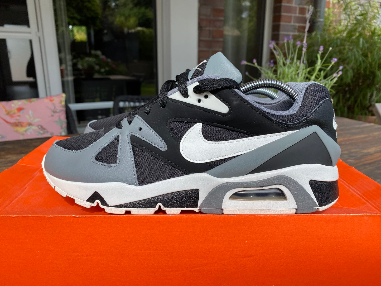 Nike Air Structure Triax 91 Schwarz Smoke Grau