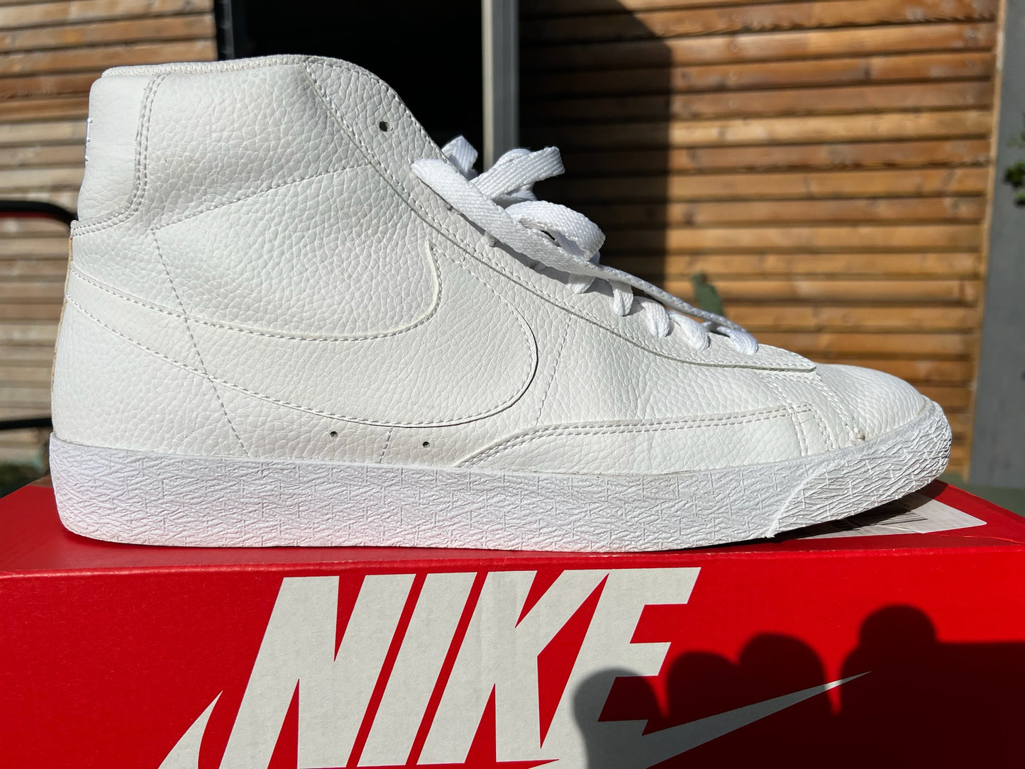Nike Sneaker Blazer Weiss ·Gr 47· Herren Retro Basketball Originals Streetwear Schuhe