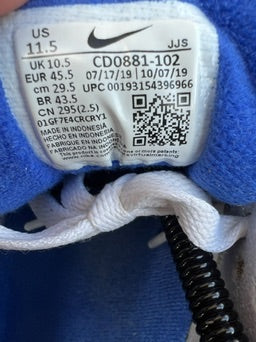 Nike Air Max 90 Recraft Royal | Weiß/Blau | Größe: 45,5 EU