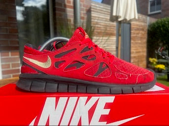 Nike Sneaker Free Run 2 ·Gr 44· Herren Running Training Retro Sportschuhe