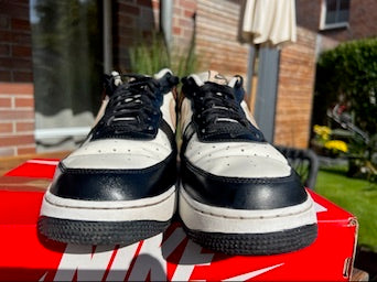 Nike Sneaker Air Force 1 Low 07 Mokkabraun ·Gr 46· Herren Retro Originals Streetwear