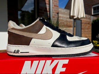 Nike Sneaker Air Force 1 Low 07 Mokkabraun ·Gr 46· Herren Retro Originals Streetwear