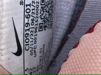 Nike Air Force 1 Shadow | Rosa/Stein/Rot | Größe: 42 EU