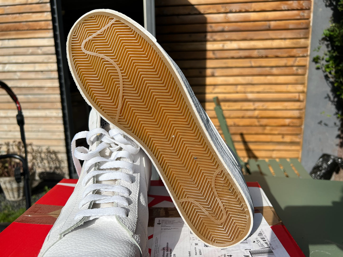 Nike Sneaker Blazer Weiss ·Gr 47· Herren Retro Basketball Originals Streetwear Schuhe