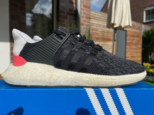 Adidas Sneaker EQT Support 9317 Schwarz Rot ·Gr 46· Herren Retro Running Originals