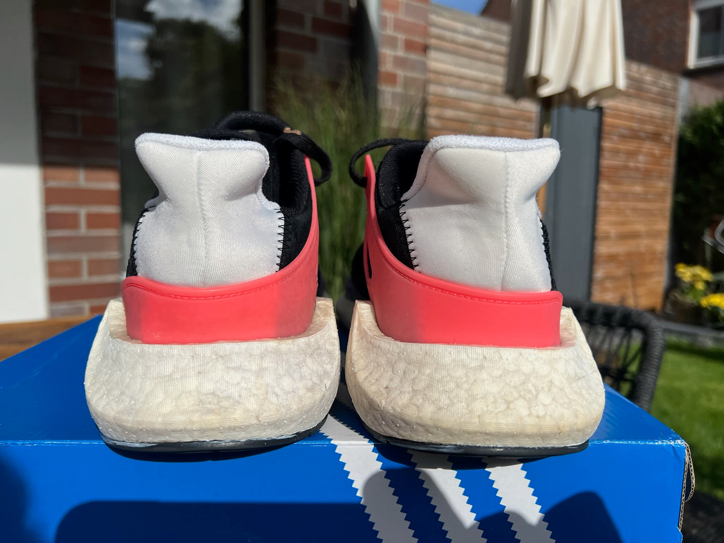 Adidas Sneaker EQT Support 9317 Schwarz Rot ·Gr 46· Herren Retro Running Originals