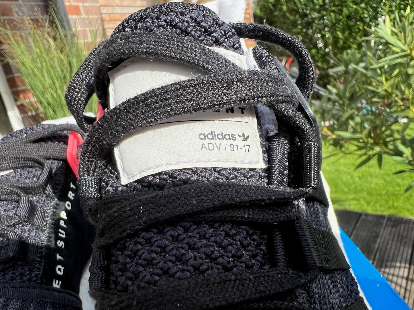 Adidas Sneaker EQT Support 9317 Schwarz Rot ·Gr 46· Herren Retro Running Originals