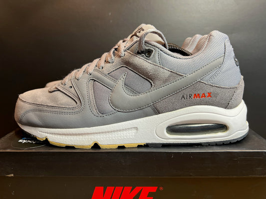 Nike Sneaker Air Max Command Premium Grau Weiss ·Gr 45· Herren Retro Running