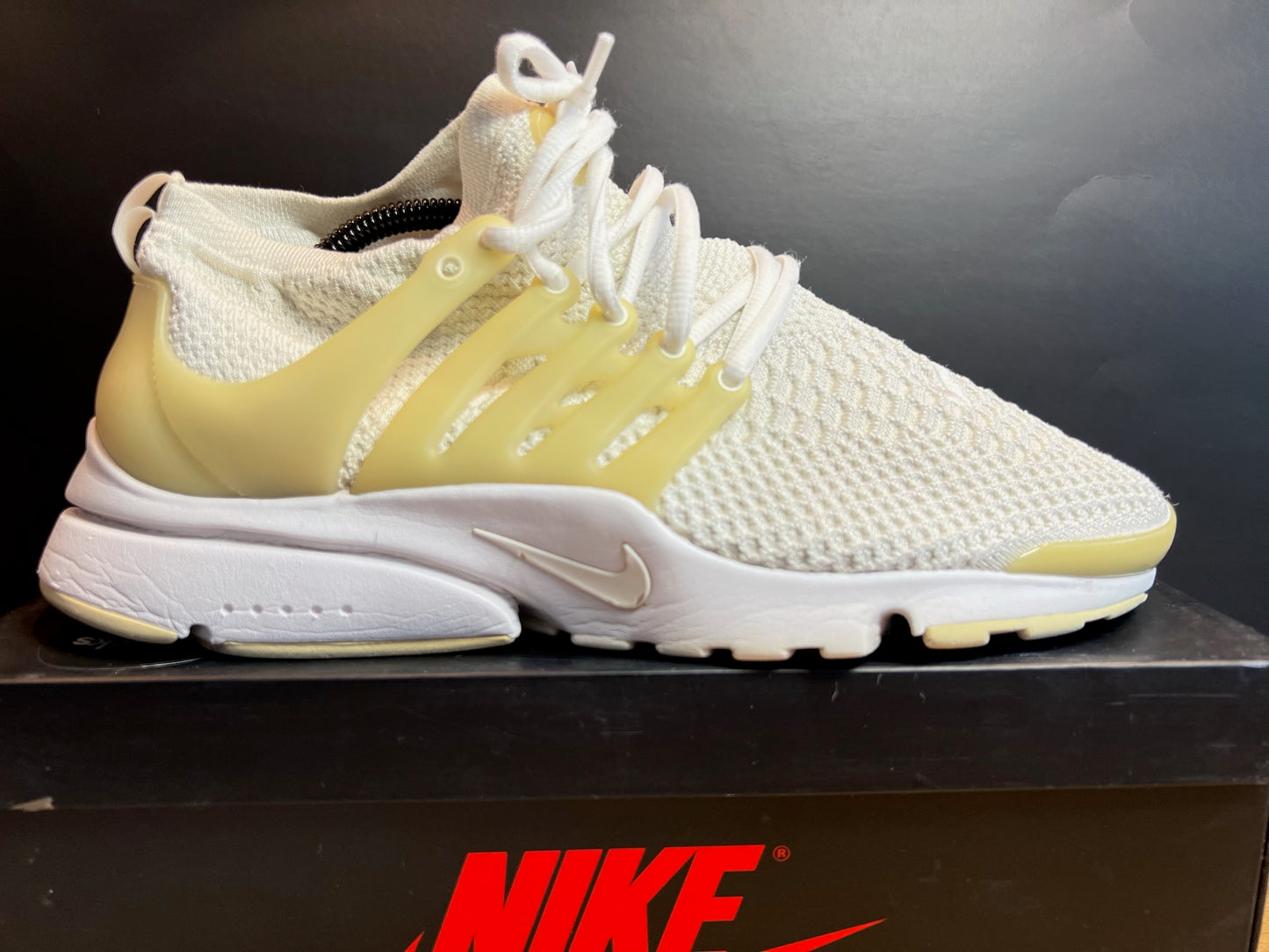 Nike Sneaker Air Presto Weiss ·Gr 43· Herren Running Retro Originals Sportschuhe