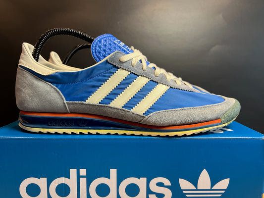 Adidas Sneaker SL72 Blau ·Gr 44· Herren Retro Originals Running Sportschuhe