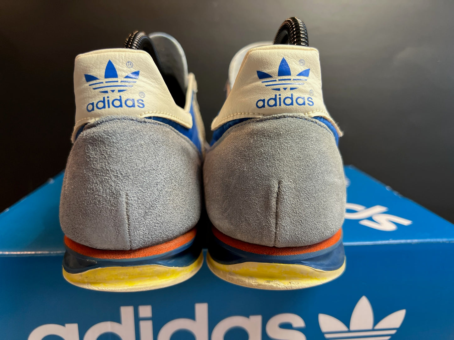 Adidas Sneaker SL72 Blau ·Gr 44· Herren Retro Originals Running Sportschuhe