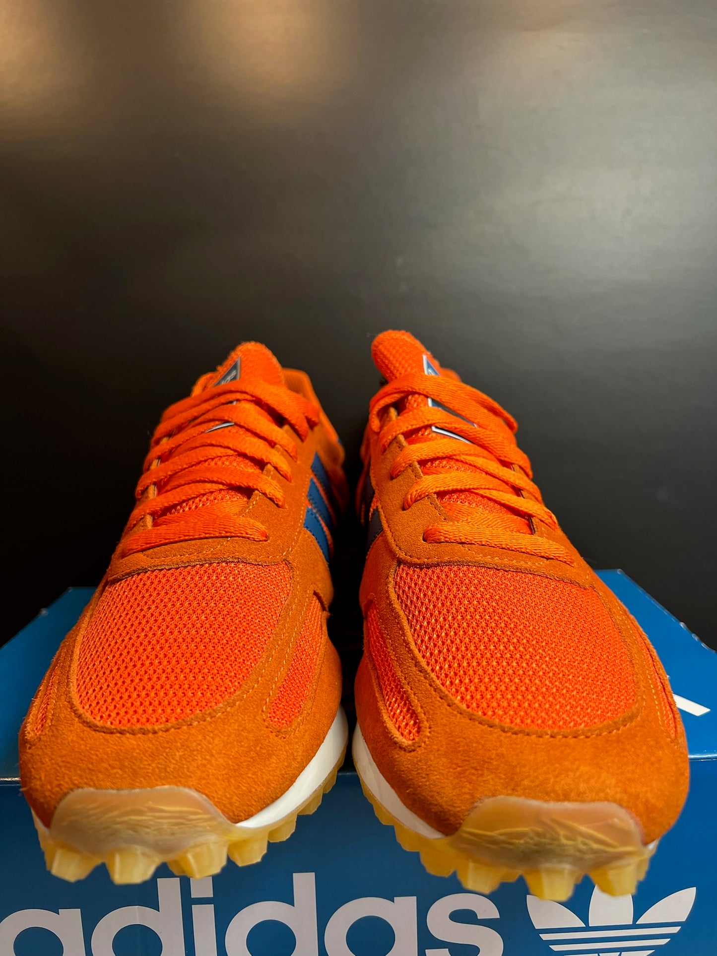 Adidas LA Trainer | Orange/Blau | Größe 44 2/3