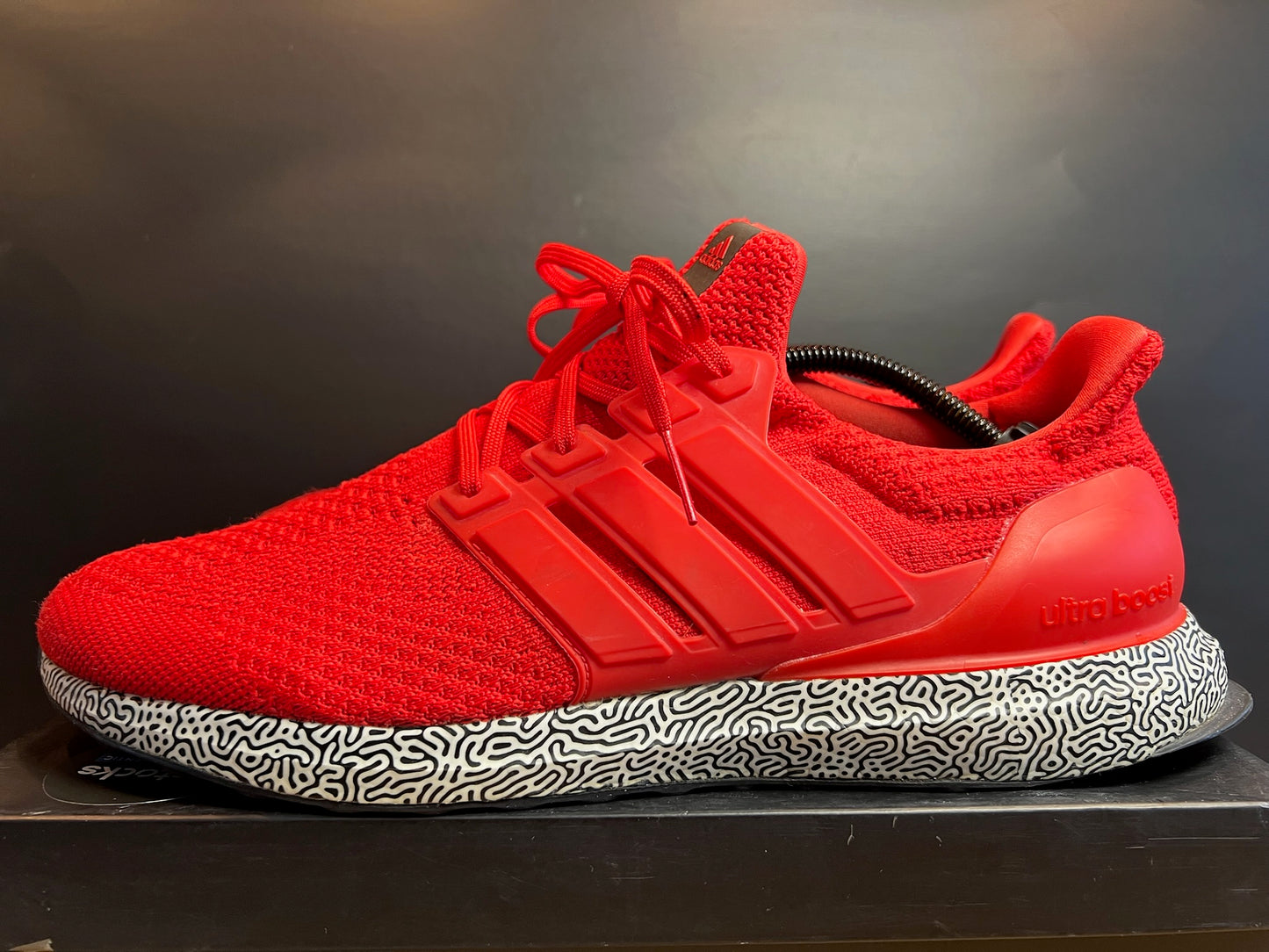 Adidas UltraBoost 5.0 DNA | Rot-Schwarz | Größe 46 EU