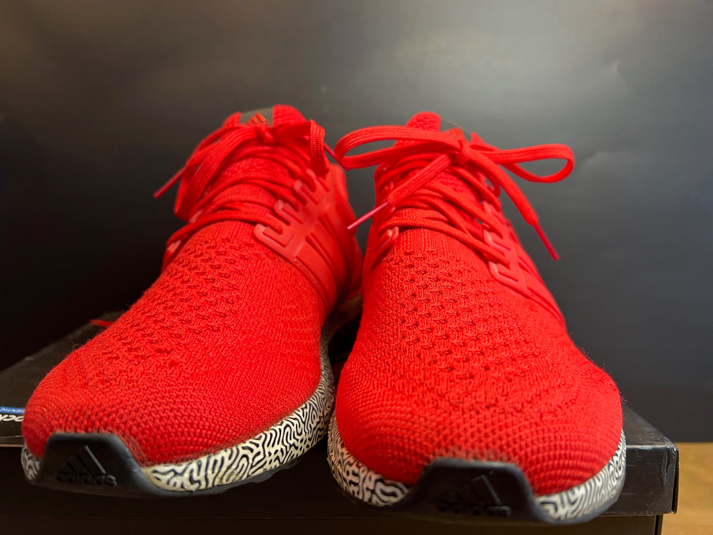 Adidas UltraBoost 5.0 DNA | Rot-Schwarz | Größe 46 EU