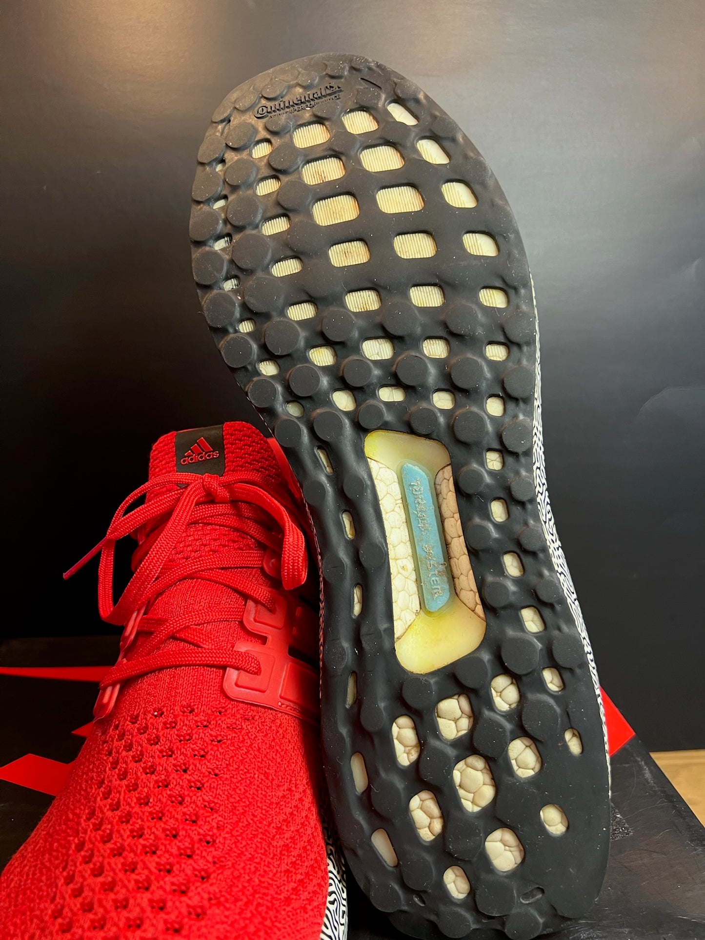 Adidas UltraBoost 5.0 DNA | Rot-Schwarz | Größe 46 EU