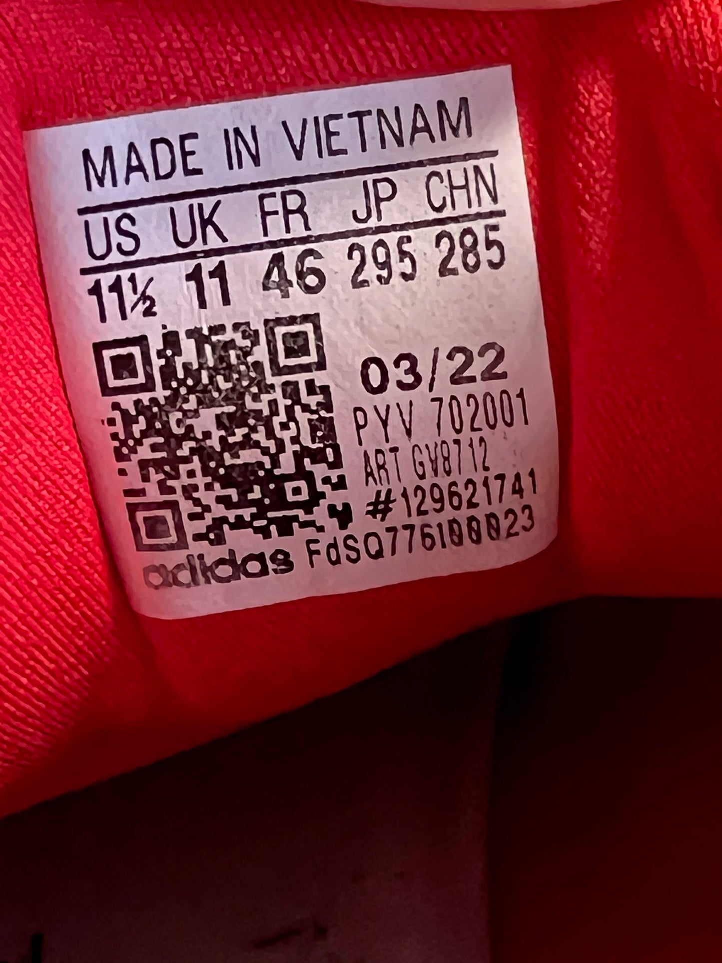 Adidas UltraBoost 5.0 DNA | Rot-Schwarz | Größe 46 EU