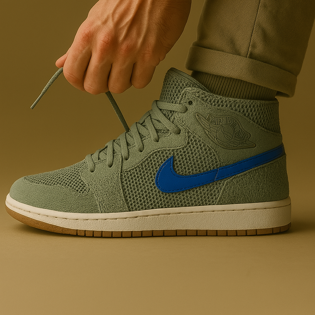 Nike Air Jordan 1 Flyknit 'Clay Green'