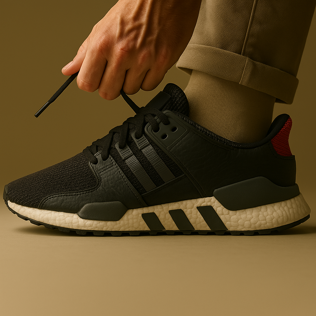 ADIDAS PERFORMANCE EQT SUPPORT 91/18 "CORE BLACK" / GR 41 1/3