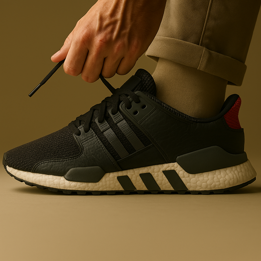 ADIDAS PERFORMANCE EQT SUPPORT 91/18 "CORE BLACK" / GR 41 1/3