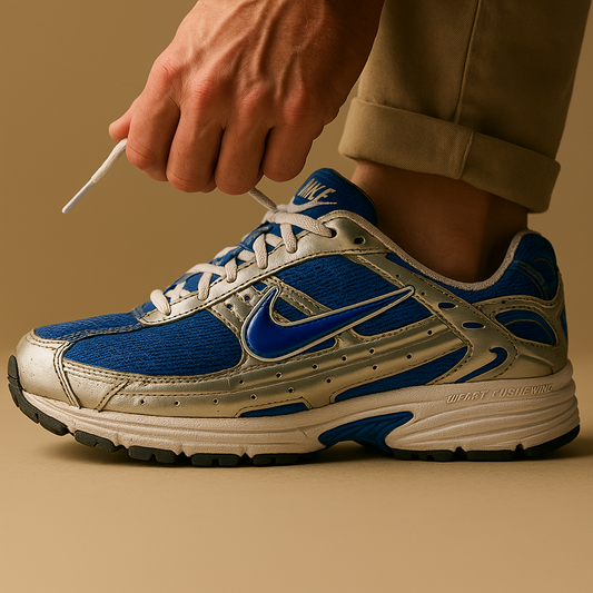 Nike Vintage Impact Groove 2005 Sneaker Blau Weiß/ GR 44.5