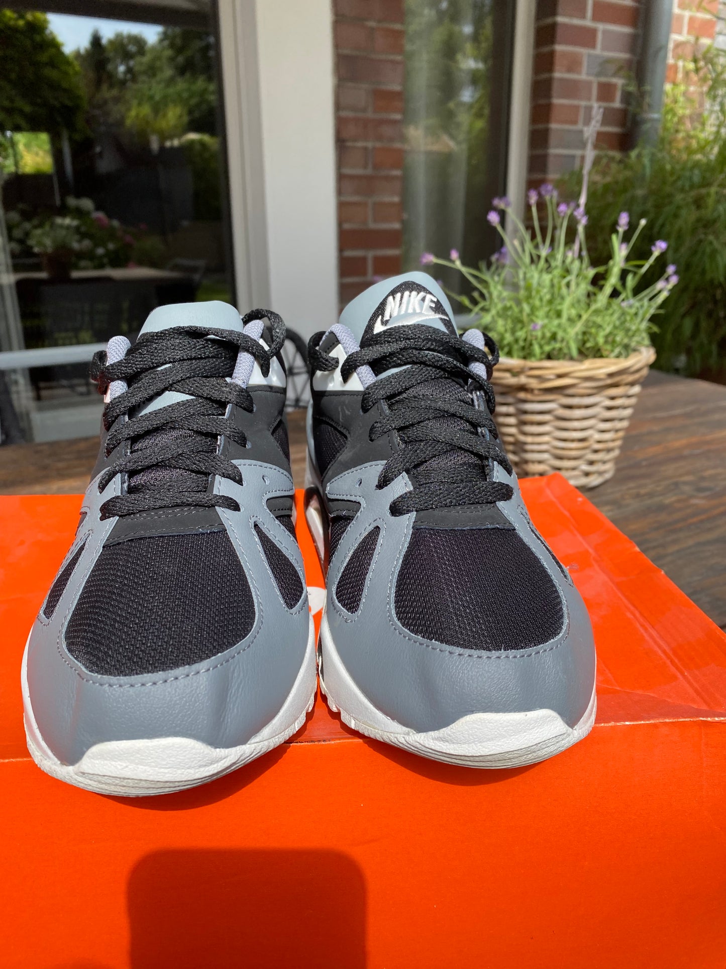 Nike Air Structure Triax 91 Schwarz Smoke Grau