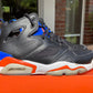 Nike Jordan Flightclub 91 Schwarz Orange Blau / GR 41