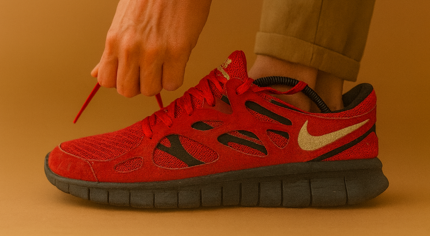 Nike Sneaker Free Run 2 ·Gr 44· Herren Running Training Retro Sportschuhe