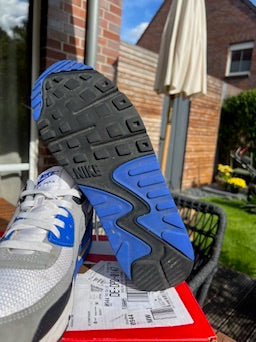 Nike Air Max 90 Recraft Royal | Weiß/Blau | Größe: 45,5 EU