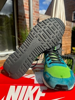 Nike Sneaker Air Vortex VNTG Gruen ·Gr 46· Herren Retro Running Originals Sportschuhe