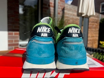 Nike Sneaker Air Vortex VNTG Gruen ·Gr 46· Herren Retro Running Originals Sportschuhe