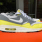 NIKE AIR MAX 1 ESSENTIAL "YELLOW GREY" / GR 43