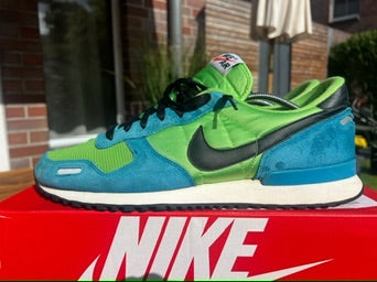 Nike Sneaker Air Vortex VNTG Gruen ·Gr 46· Herren Retro Running Originals Sportschuhe