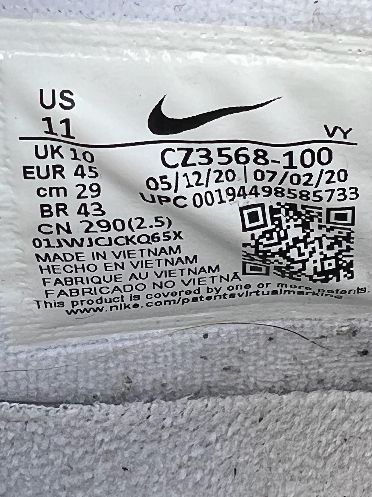 Nike Vintage Sneaker Air Trainer 3 Weiss Tuerkis Gruen ·Gr 45· Herren Retro Basketball Schuhe