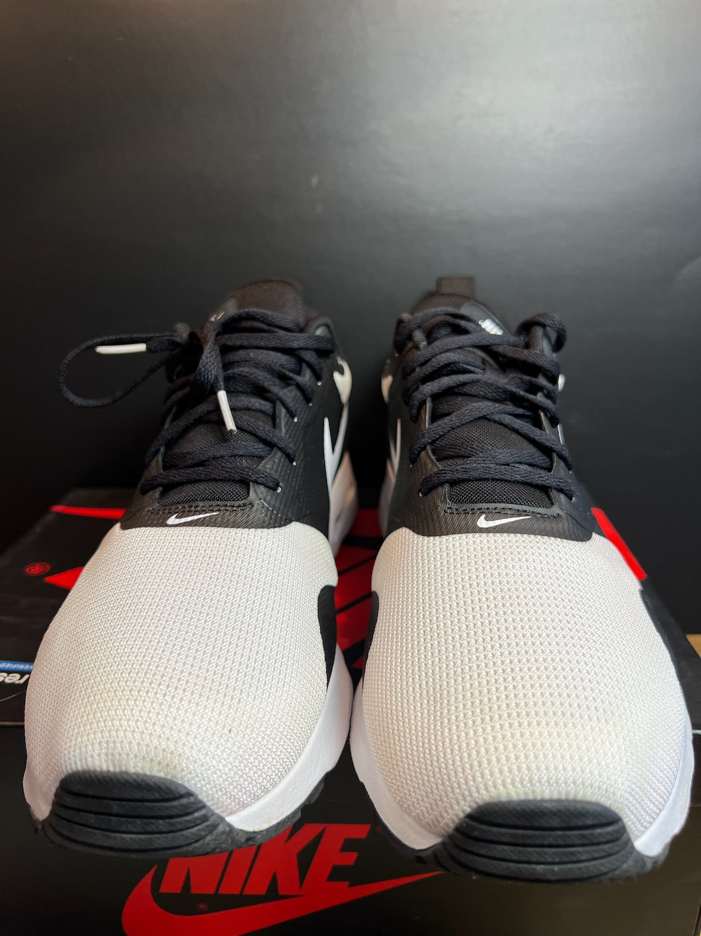 Nike Sneaker Air Max Tavas Schwarz Weiss ·Gr 45,5· Herren Retro Running Originals Schuhe