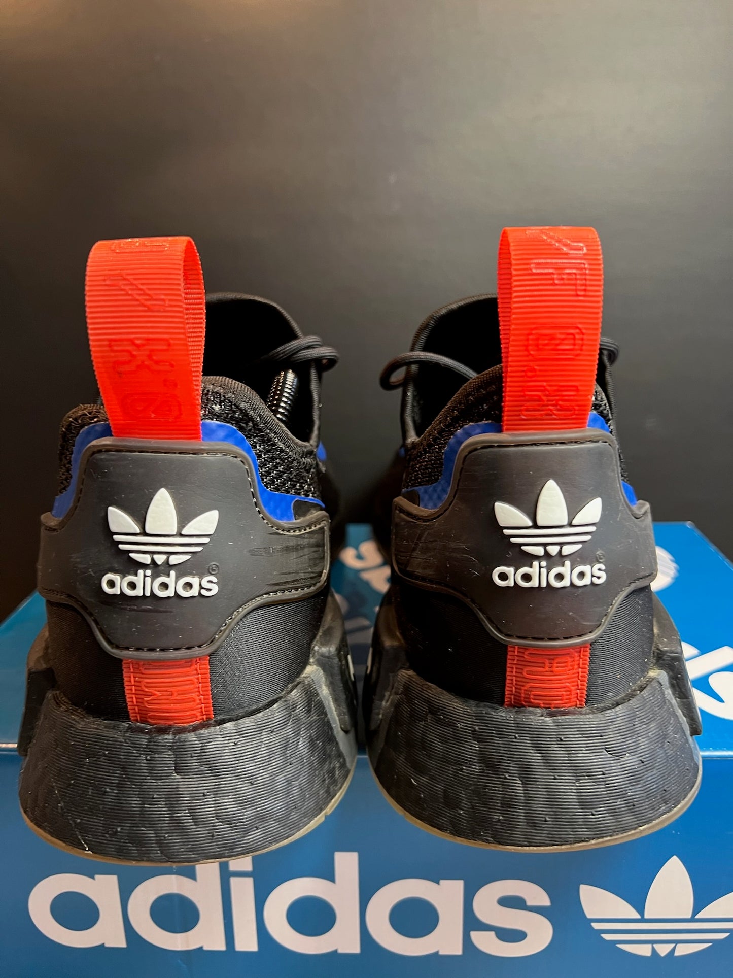 Adidas NMD_R1 Spectoo | Schwarz/Gelb | Größe 44 EU