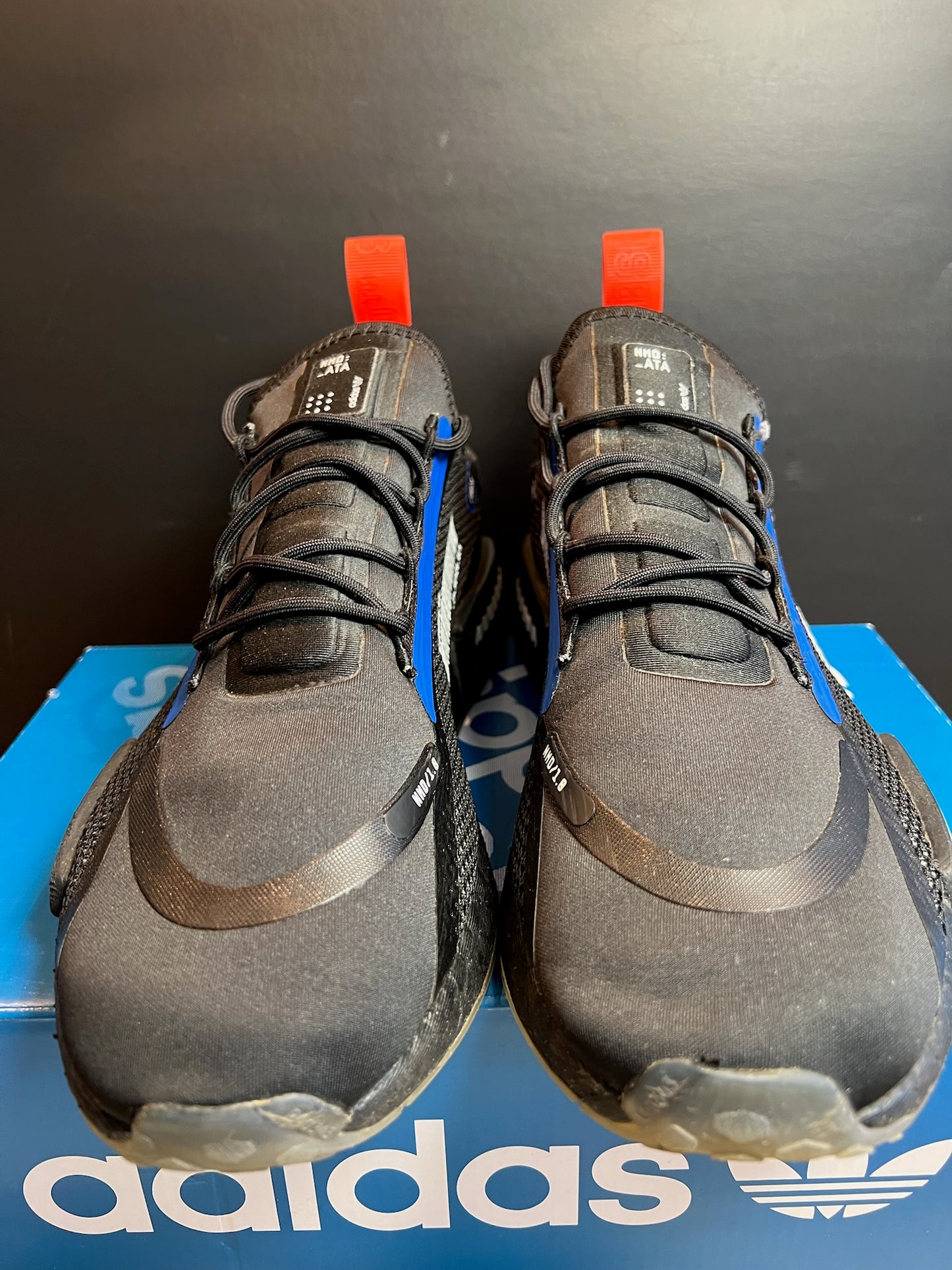 Adidas NMD_R1 Spectoo | Schwarz/Gelb | Größe 44 EU